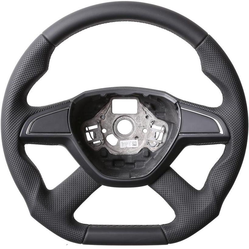 Skoda Fabia Rapid Superb Octavia Abgeflacht Kombibezug Naht schwarz