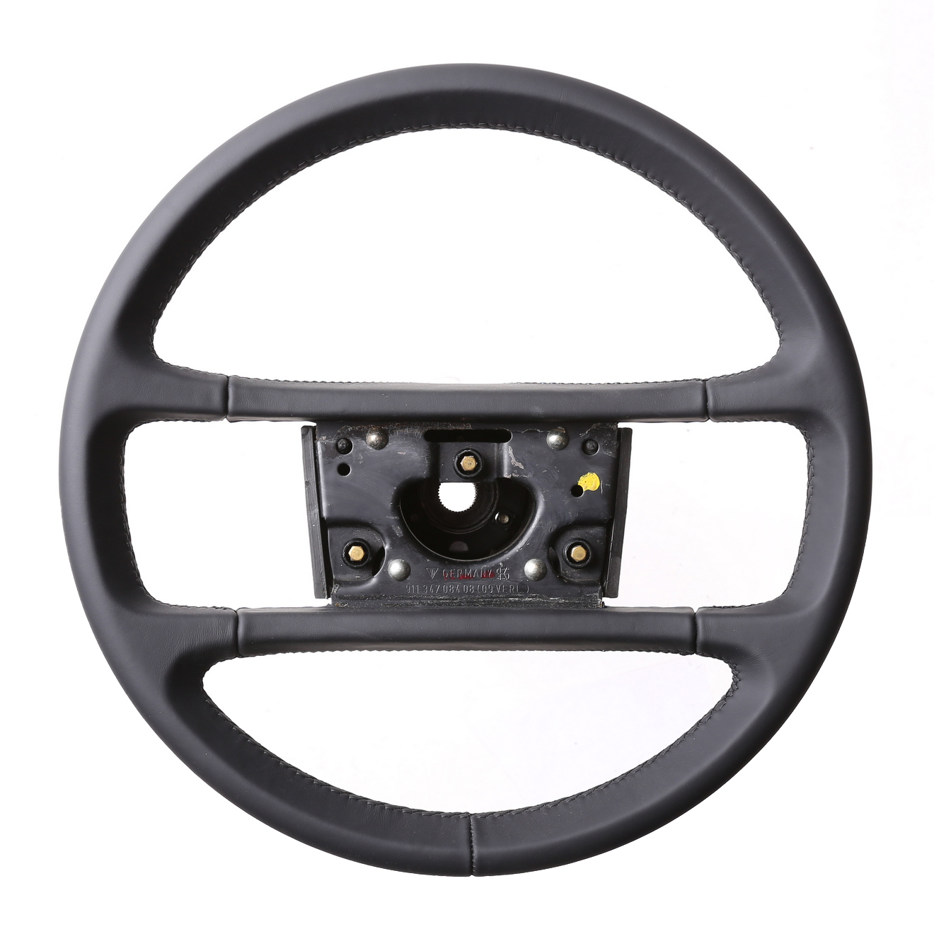 Porsche Lenkrad Oldtimer 924 928 nur Nappa Naht schwarz