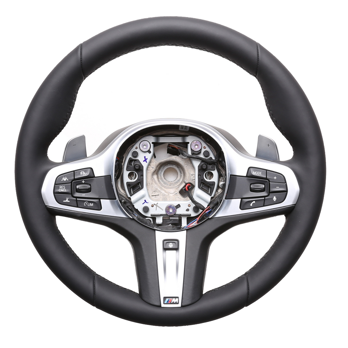 BMW Lenkrad G20 G21 G28 G22 G23 G30 G32 F40 F44 Nappa Naht schwarz