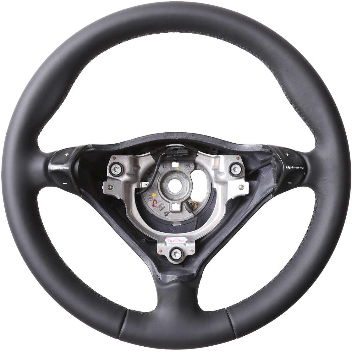 Porsche Lenkrad 911 993 996 986 Boxster Sport nur Nappa Naht schwarz
