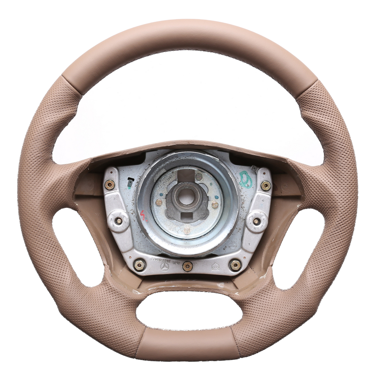 Mercedes Lenkrad W163 ML M-Klasse beige Abgeflacht Kombibezug