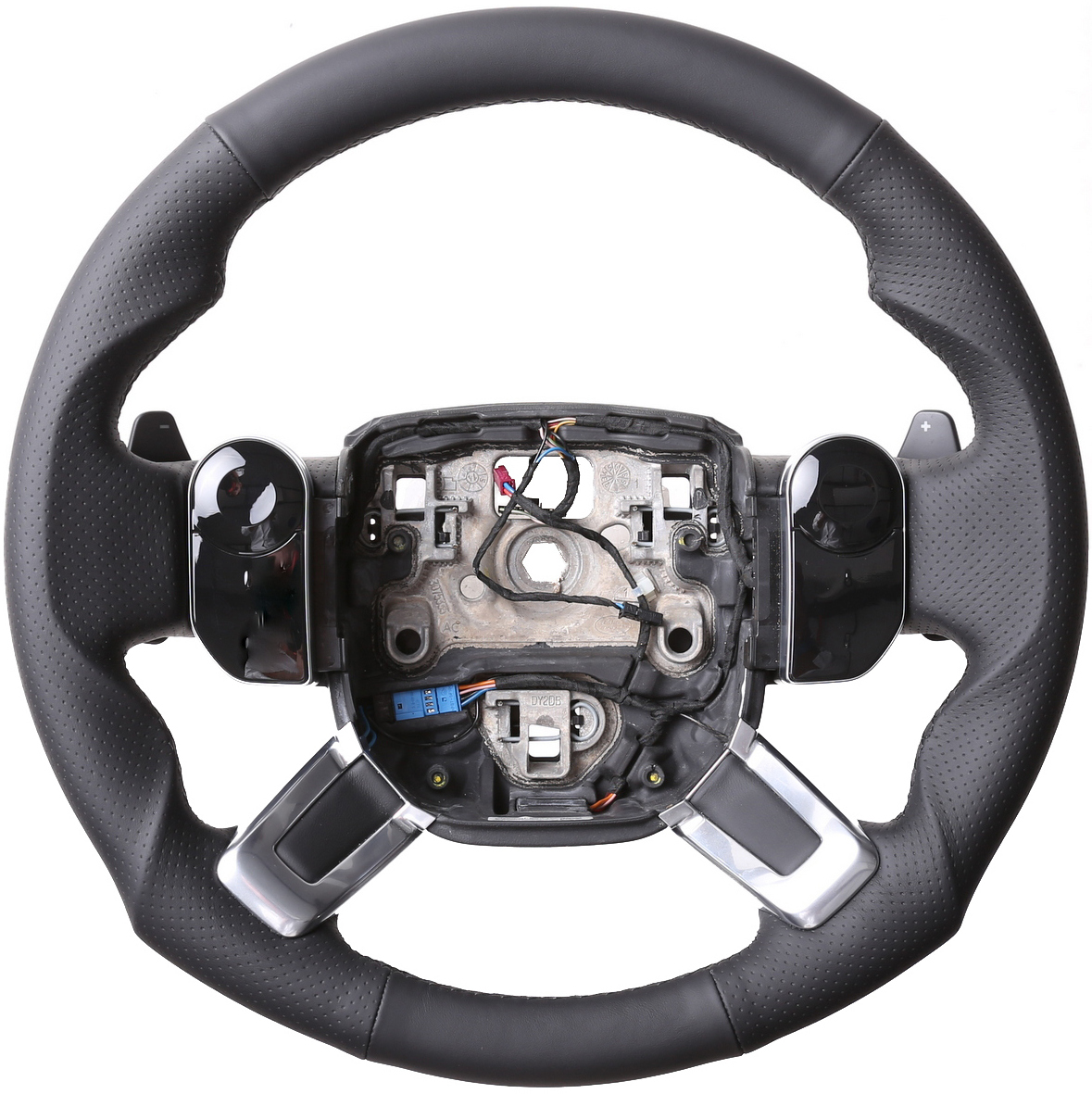 Range Rover Lenkrad Vogue Tuning Kombibezug Naht schwarz