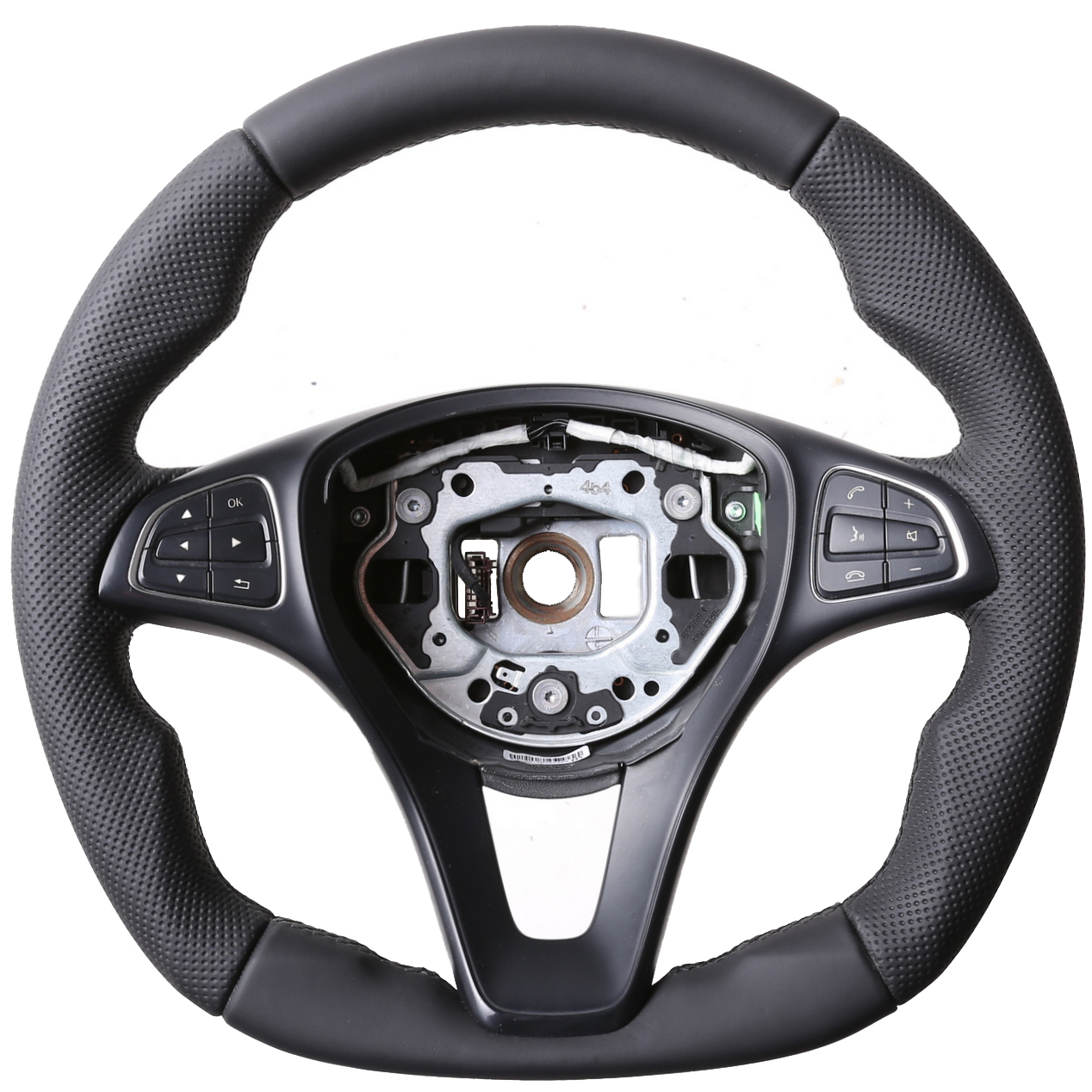 Mercedes Lenkrad B CLS GLE Klasse Vito W246 C218 C292 447 Abgeflacht NEU Kombibezug Naht schwarz