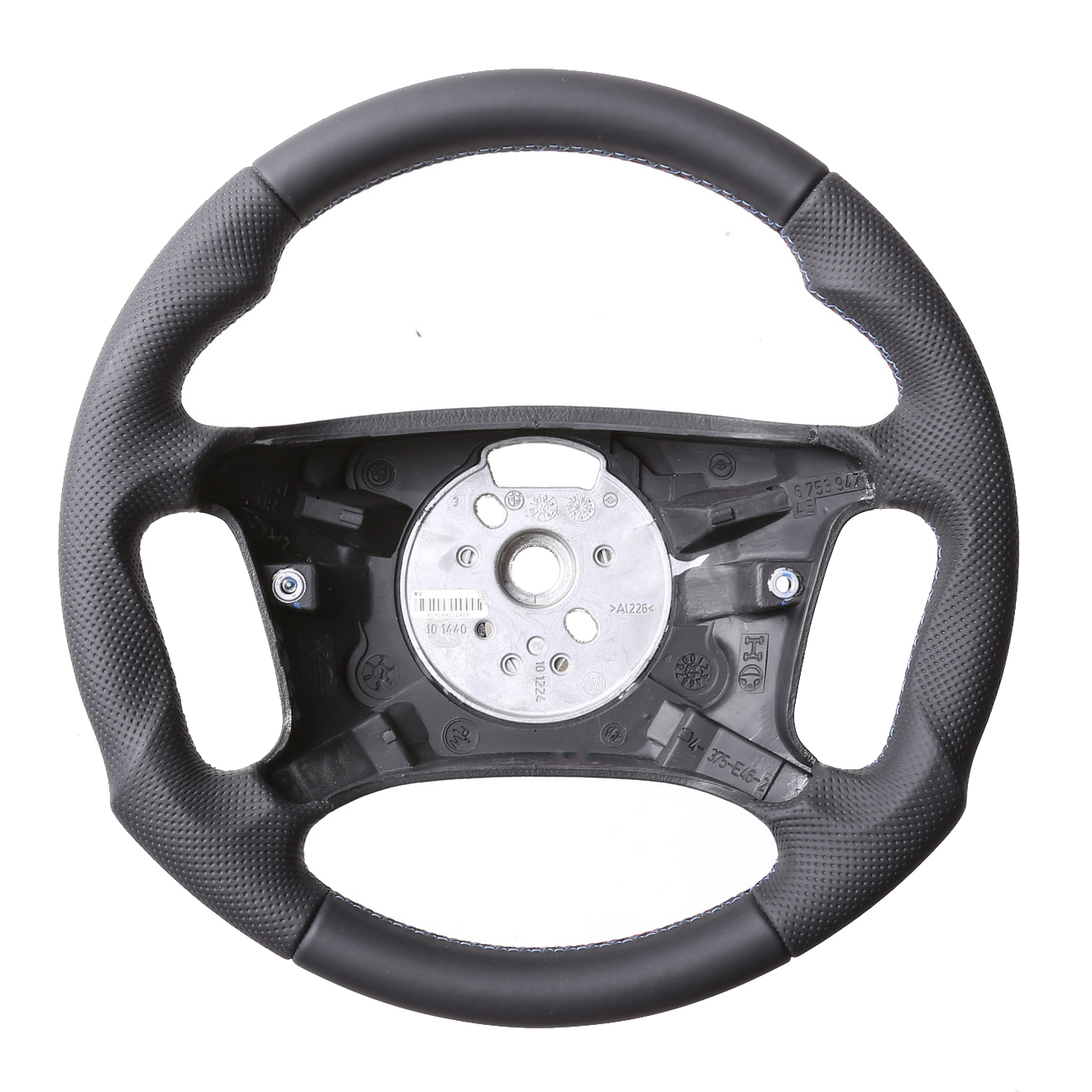 BMW Lenkrad E38 E39 E46 E53 E83 X3 X5 Tuning Kombibezug M-Naht