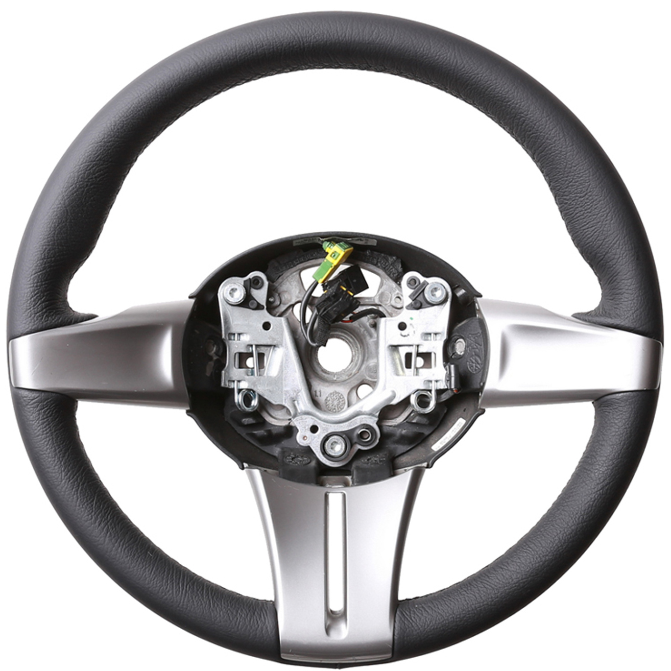 BMW Lenkrad E85 Z4 Sport Leder nur genarbt Naht schwarz