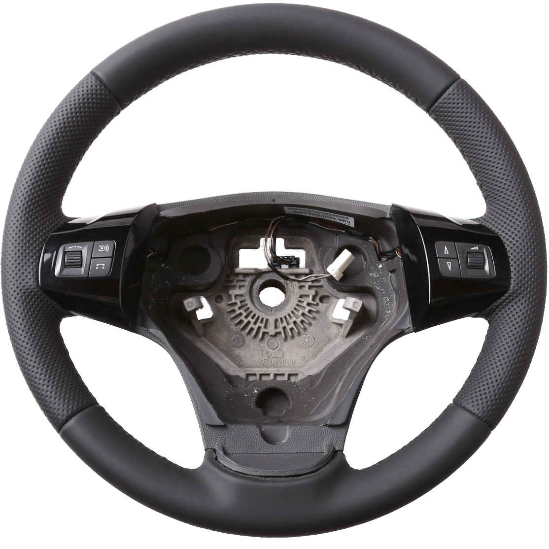 Opel Lenkrad Astra H Zafira B Insignia Corsa Kombibezug Naht schwarz