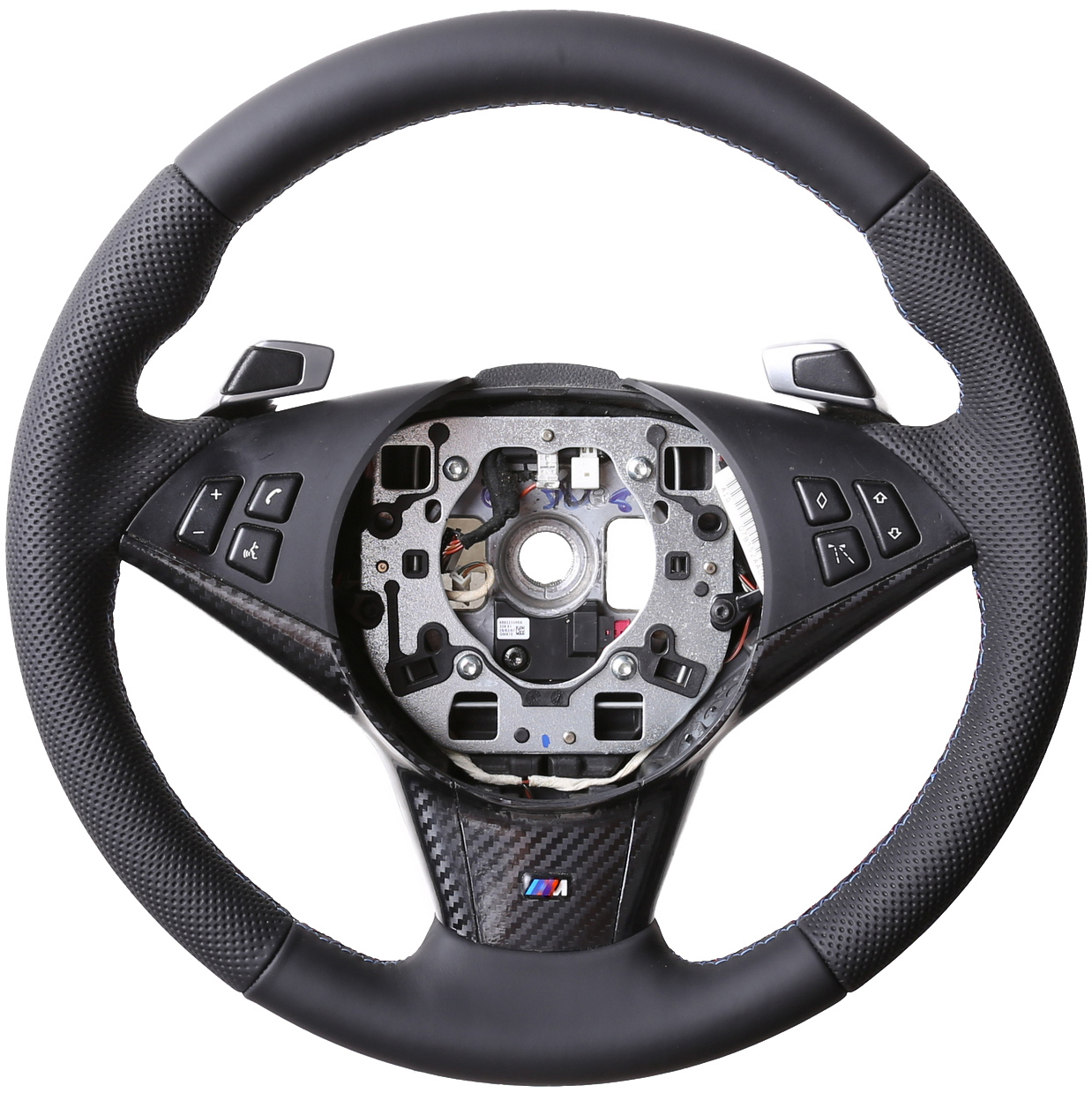 BMW Lenkrad E60 61 63 64 M-Sport Kombibezug M-Naht