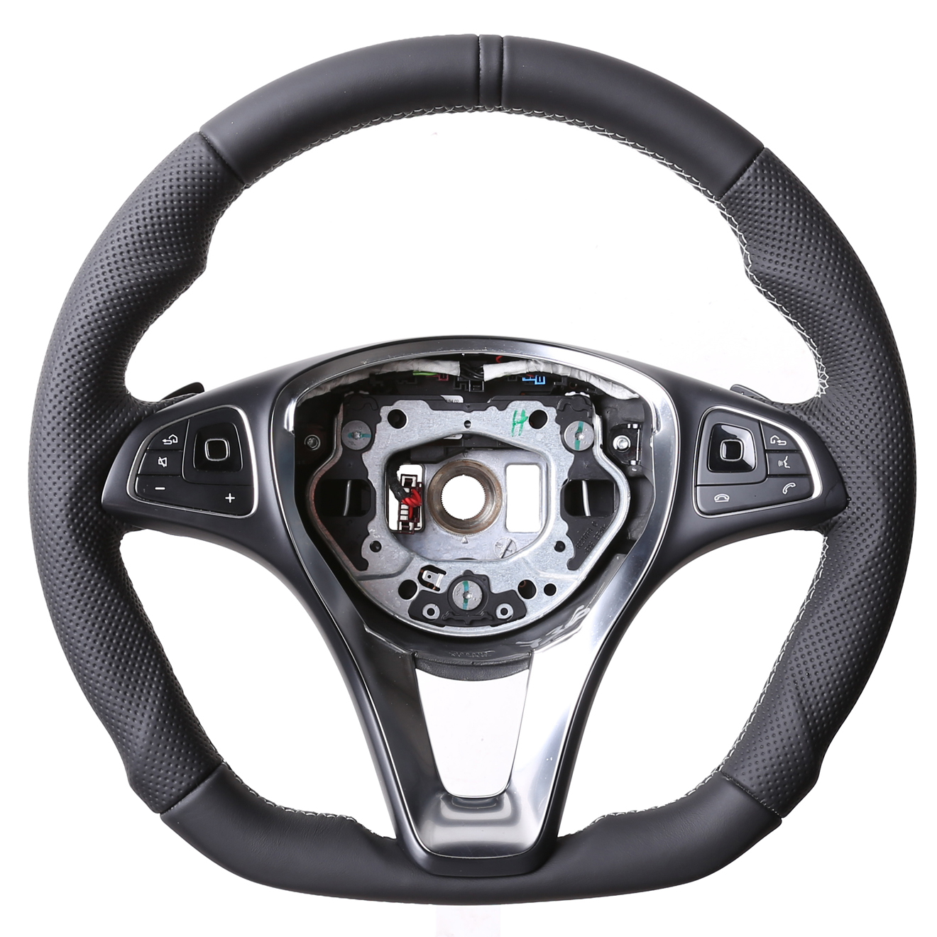 Mercedes Lenkrad B CLS GLE Klasse Vito W246 C218 C292 447 Abgeflacht Kombibezug 12Uhr Markierung