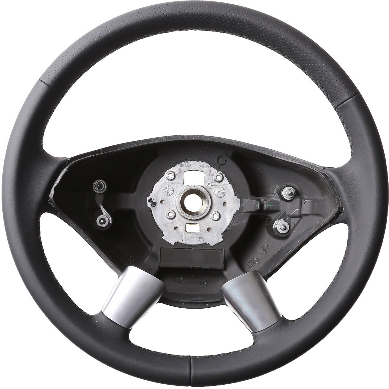 Mercedes Lenkrad W639 Vito Viano Kombibezug Naht schwarz
