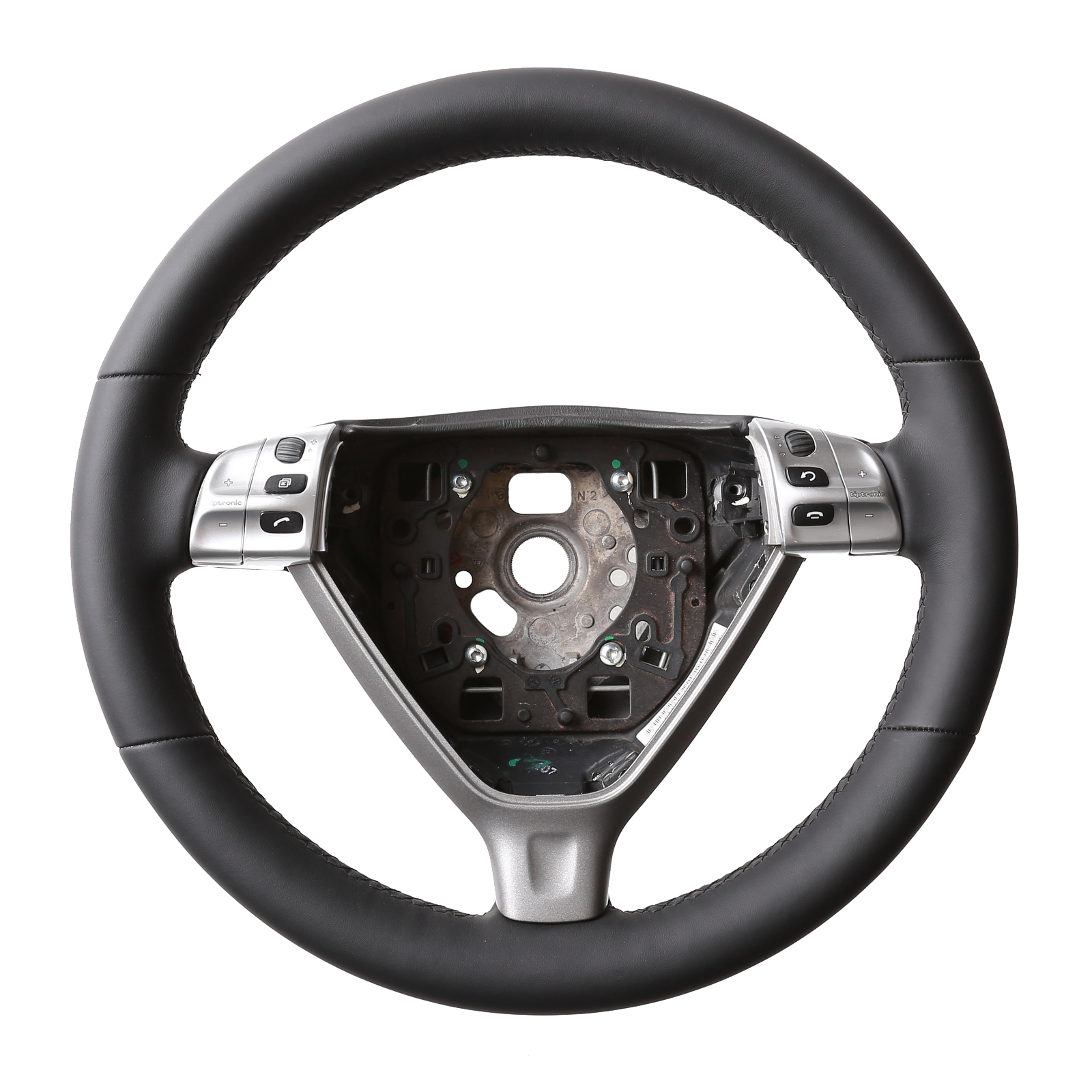Porsche Lenkrad Boxster Cayman 911 997  Klassisch mit Moosgummi nur Nappa Naht schwarz