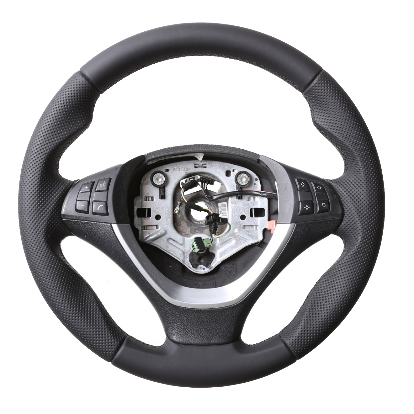 BMW Lenkrad X5 E70 X6 E71 E72 Sport Tuning PLUS Kombibezug Naht schwarz