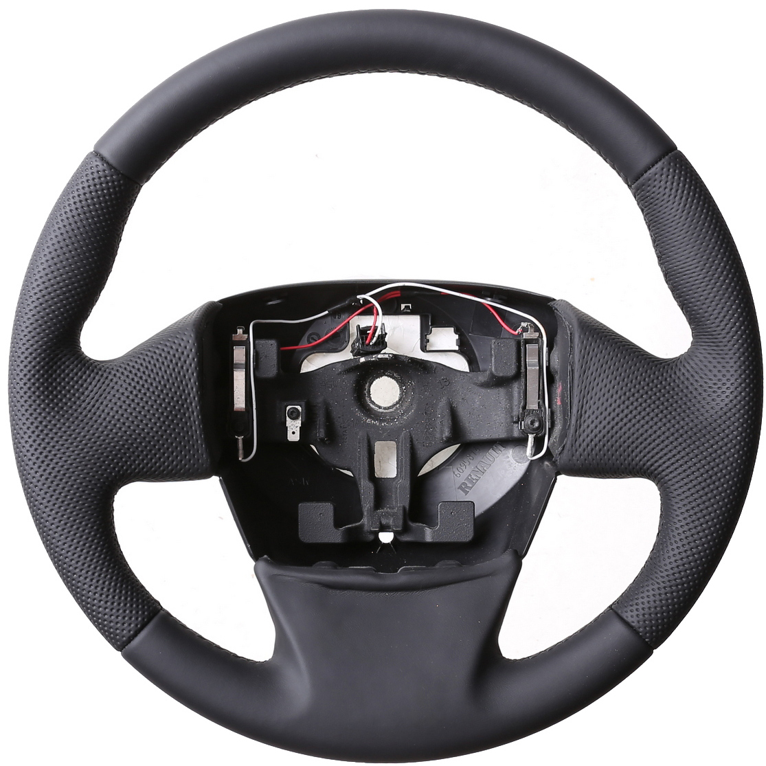 Renault Lenkrad Fluence Kombibezug Naht schwarz