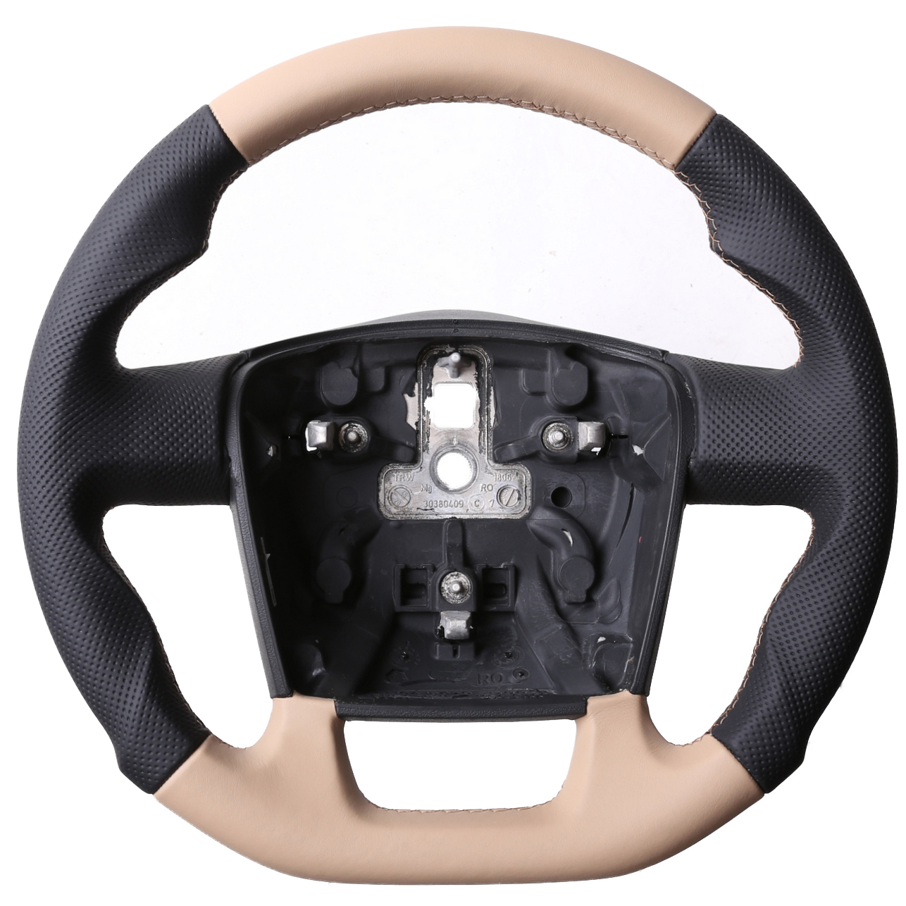 Fiat Lenkrad Ducato Peugeot Boxer Bicolor beige Abgeflacht Naht beige