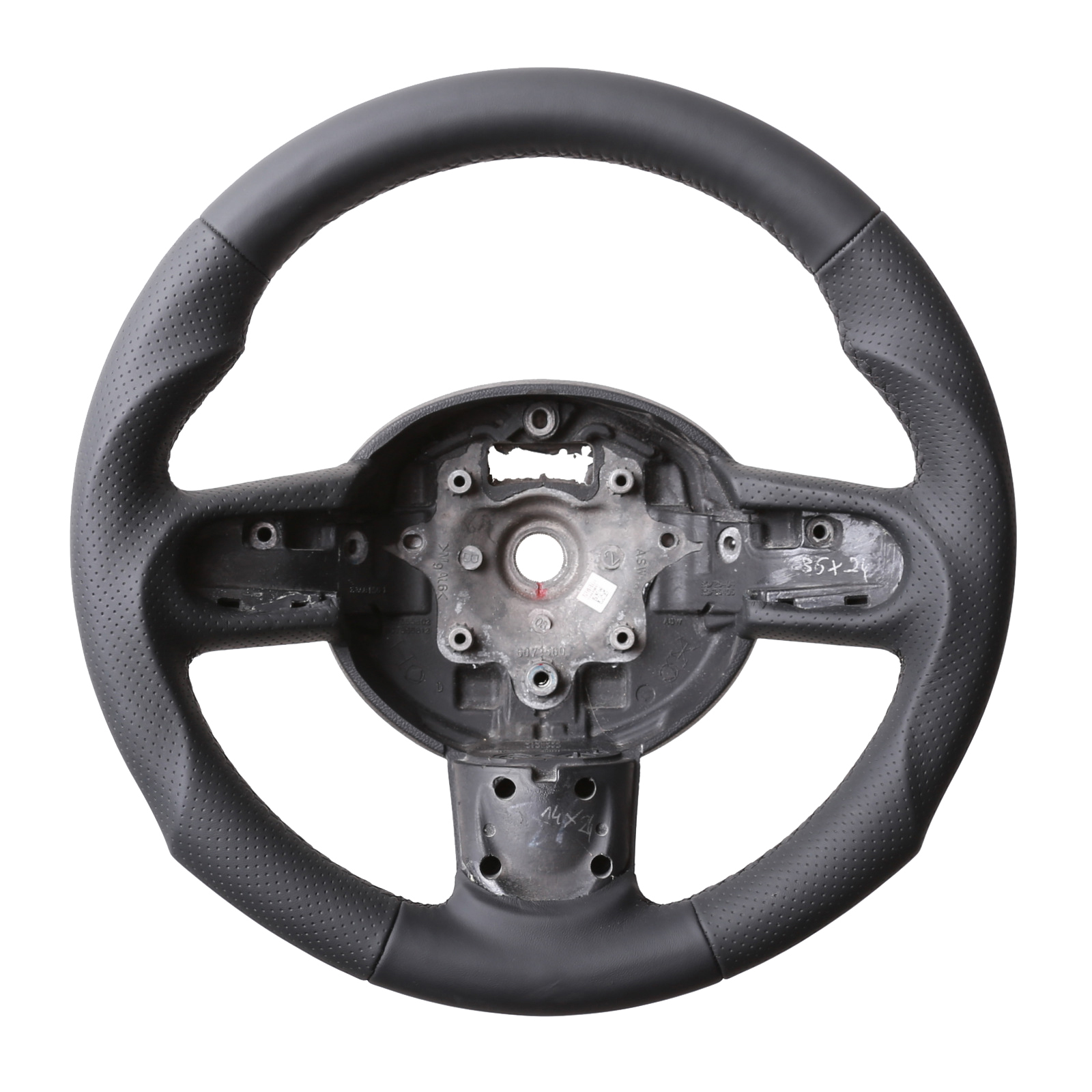 Mini Lenkrad One Mini Cooper R55 R56 R57 Tuning Naht schwarz