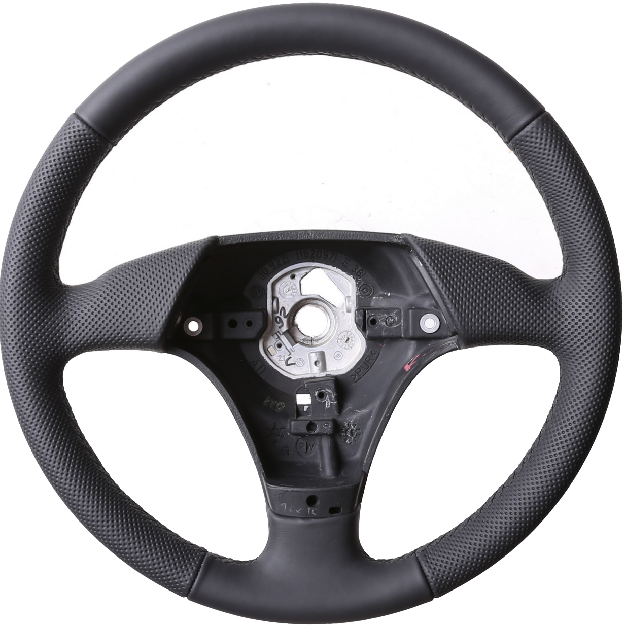 BMW Lenkrad E31 E36 E39 E46 Z3 Sport Klassisch Kombibezug Naht schwarz