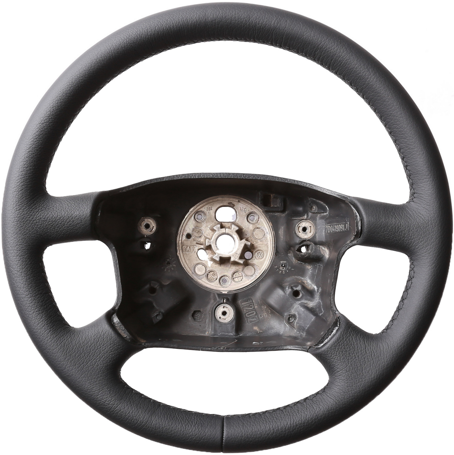 Skoda Lenkrad Octavia Klassisch nur genarbt Naht schwarz