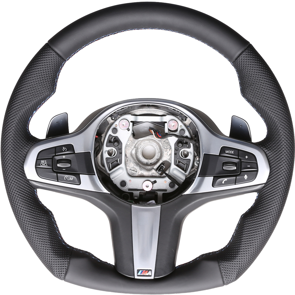 BMW Lenkrad G20 G21 G28 G22 G23 G30 G32 F40 F44 Abgeflacht Kombibezug M-Naht