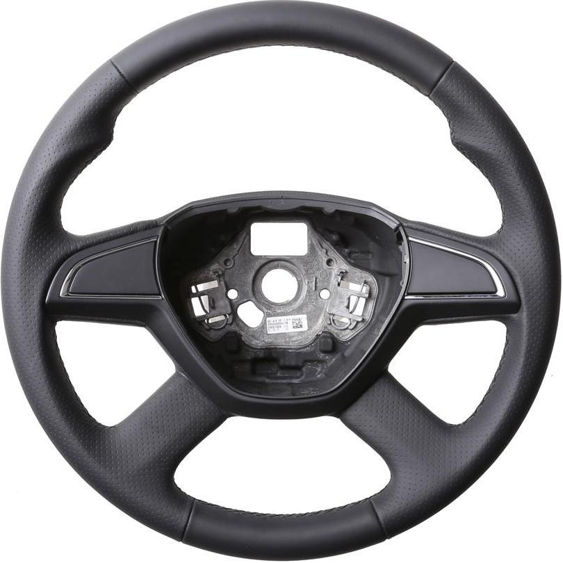 Skoda  Fabia Rapid Superb Octavia Daumenauflagen Kombibezug Naht schwarz