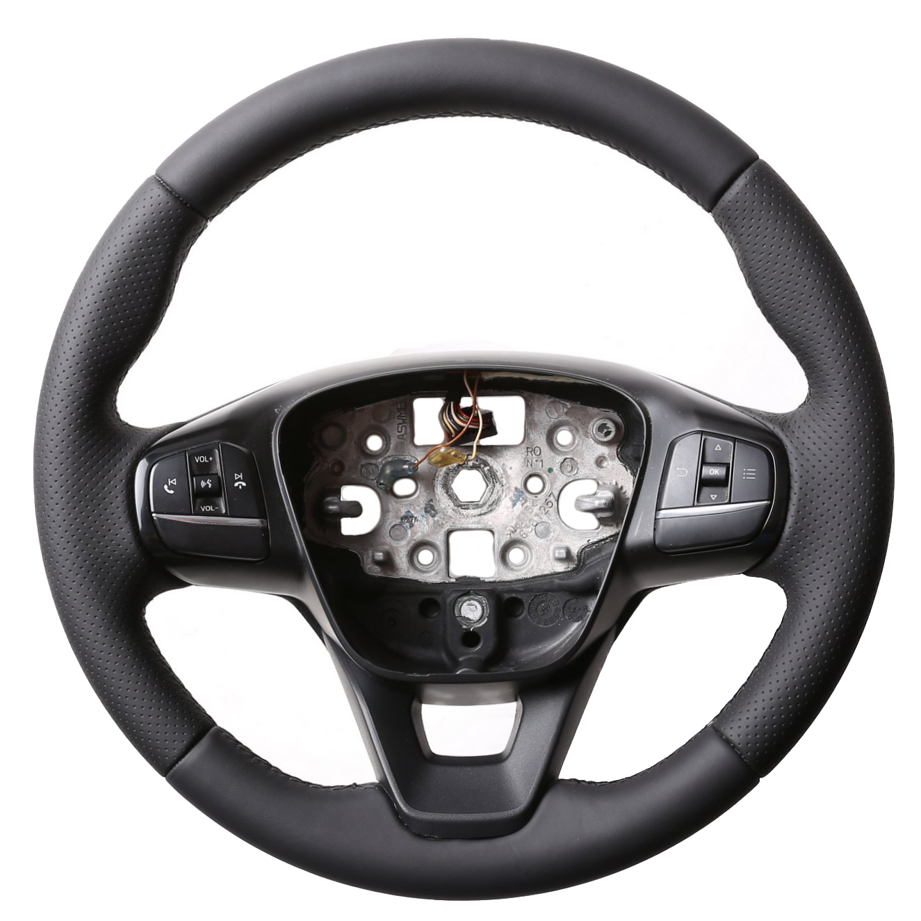 Ford Lenkrad Fiesta Focus Puma Transit Custom Tourneo Kombibezug Naht schwarz