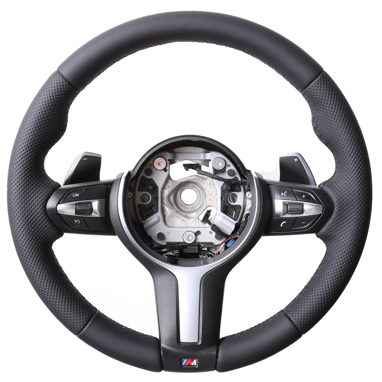 BMW Lenkrad F15 F20 F21 F22 F30 F34 GT F32 F33 F36  Kombibezug Naht schwarz