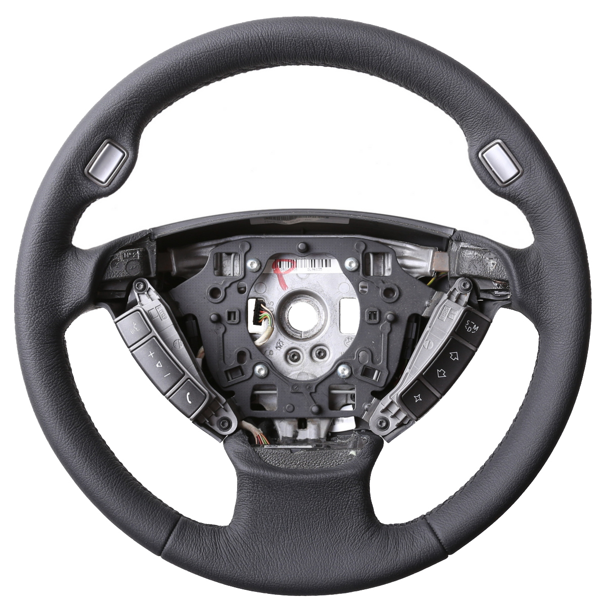 BMW Lenkrad E65 E66 E67 nur genarbt Naht schwarz