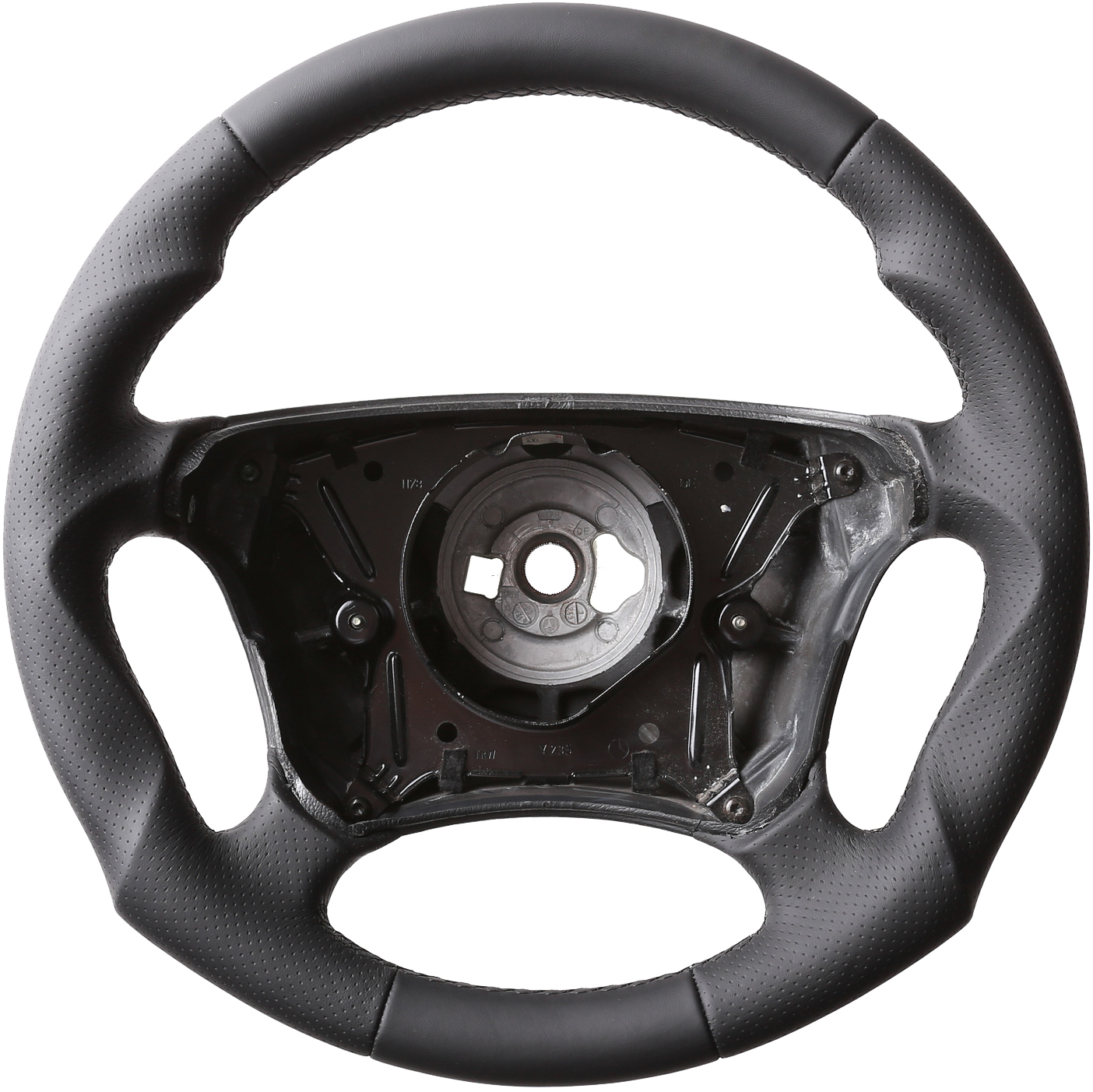 Mercedes Lenkrad W210 E Klasse W208 CLK W215 W220 Tuning Kombibezug Naht schwarz