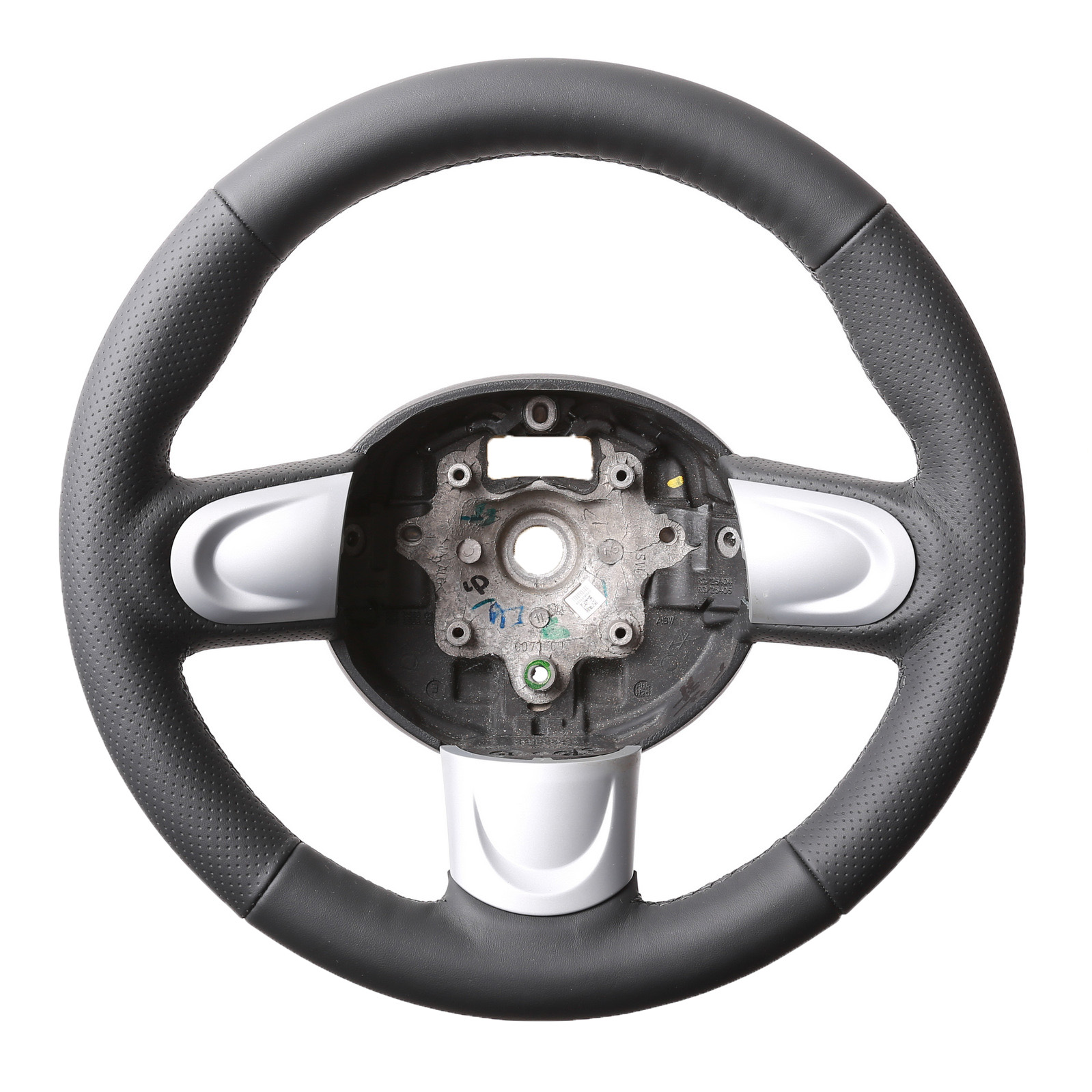 Mini Lenkrad One Mini Cooper R55 R56 R57 inkl Moosgummi Kombibezug Naht schwarz