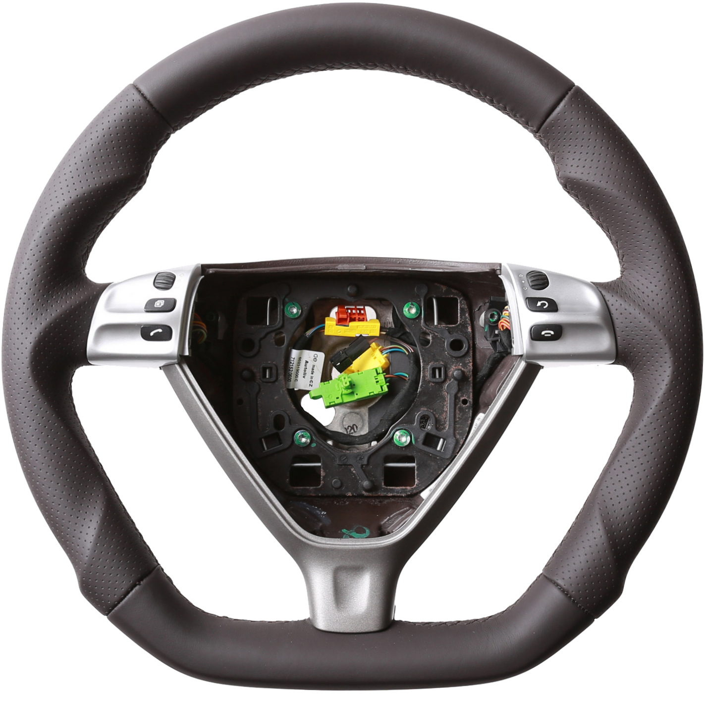 Porsche Lenkrad 911 997 Boxster Cayman cocoabraun Abgeflacht Naht braun