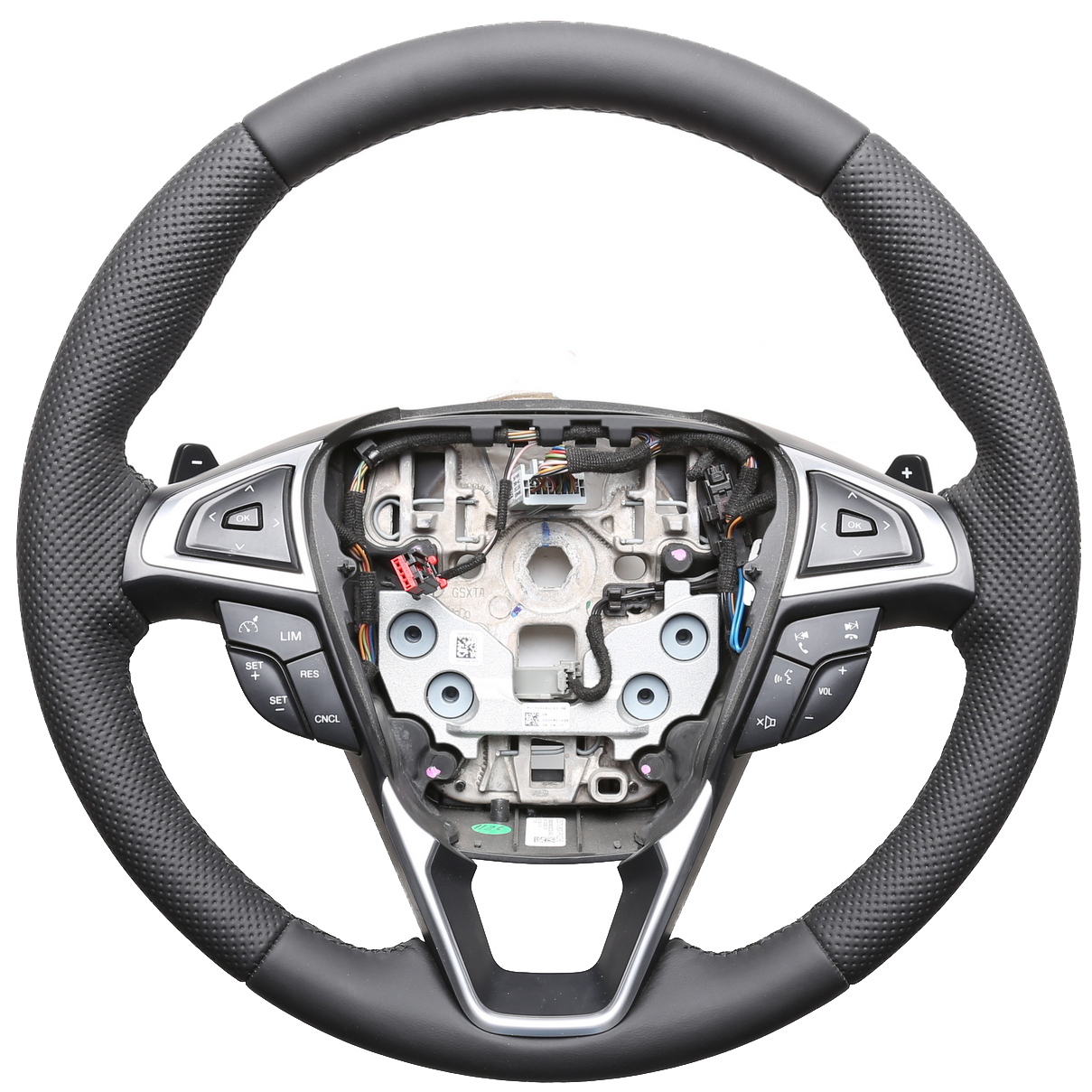 Ford Lenkrad Mondeo Fusion Edge Fiesta Galaxy S-Max Kombibezug Naht schwarz