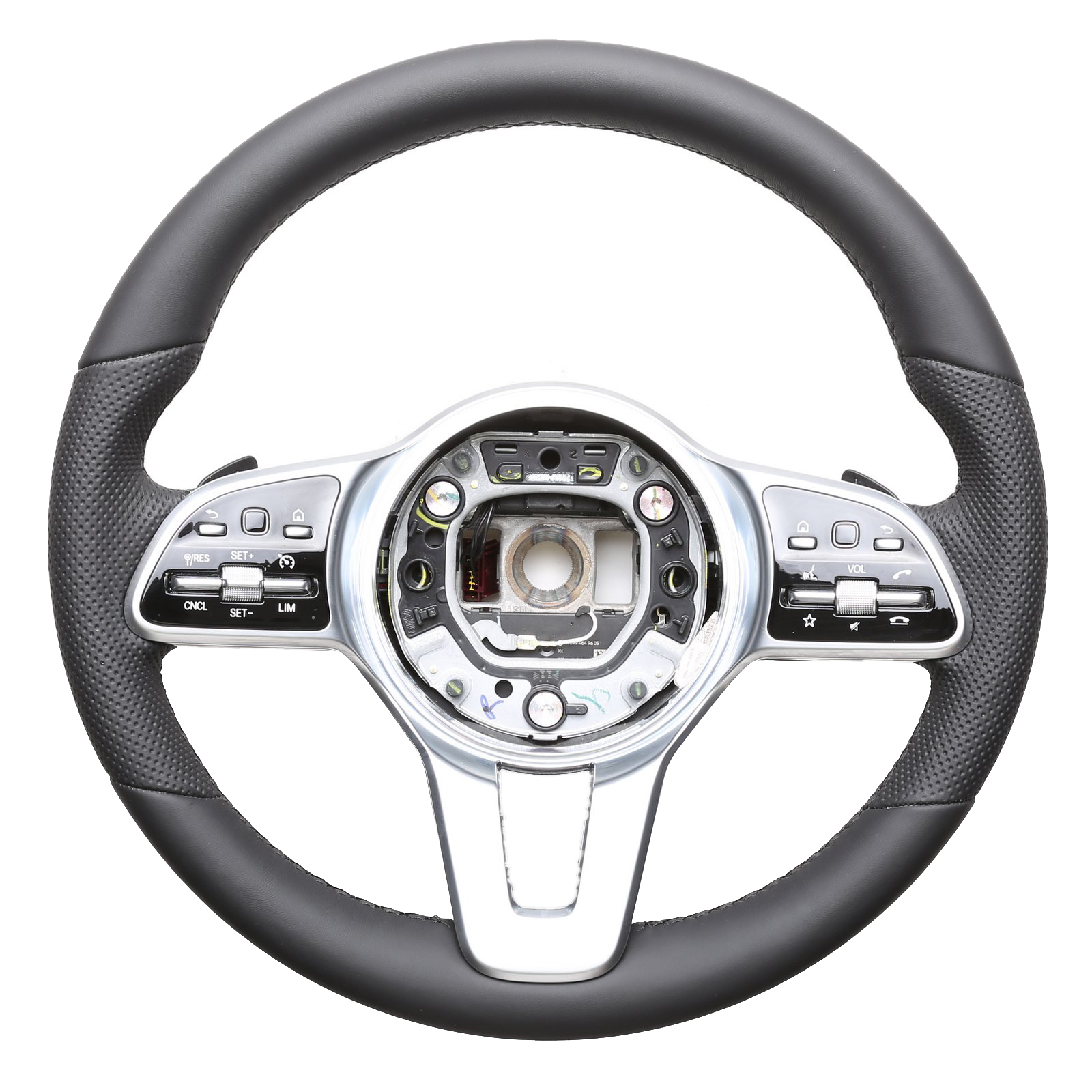 Mercedes Lenkrad A G GLC S Klasse W177 W463 X253 222 Kombibezug Naht schwarz