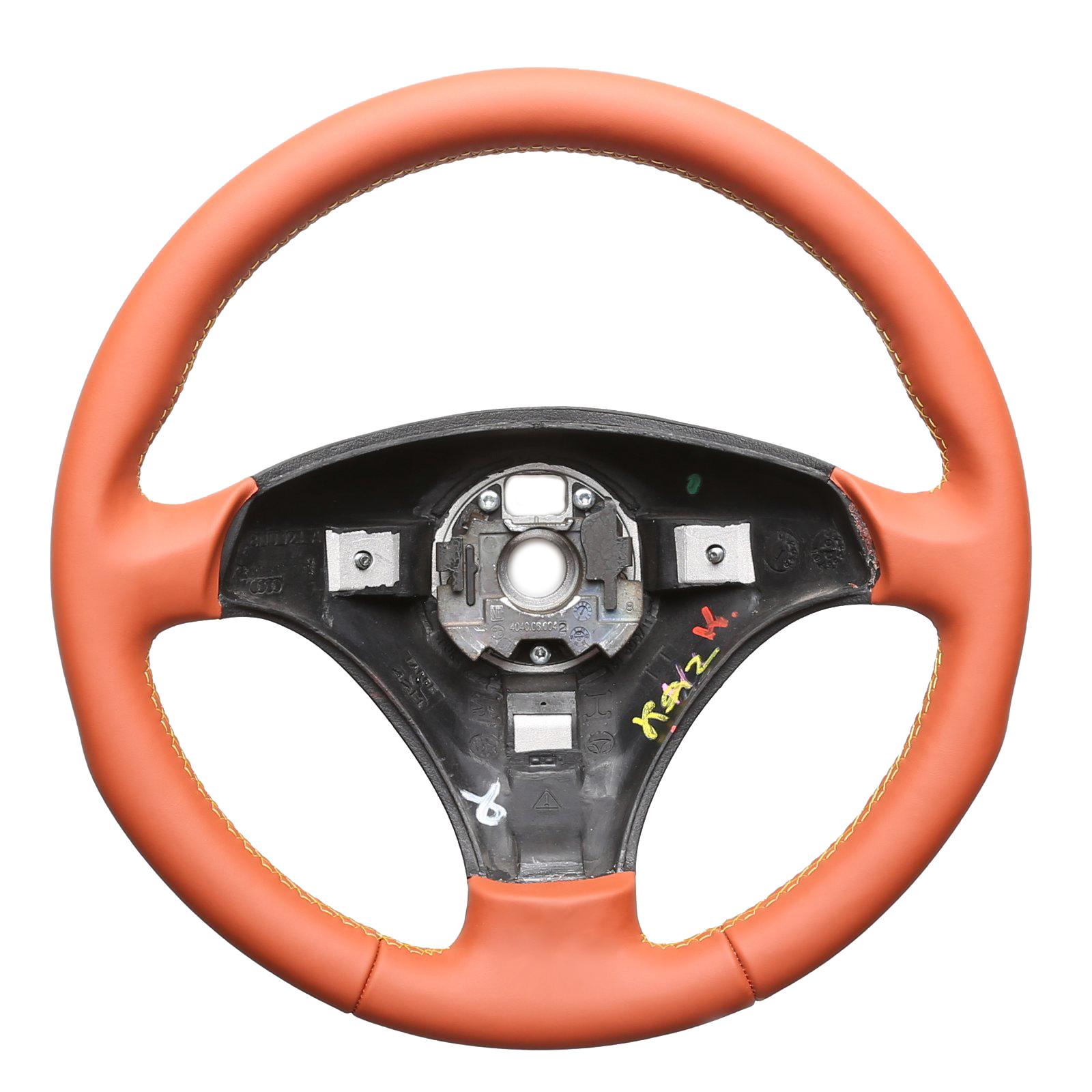 Audi Lenkrad A2 A3 A4 A6 A8 Audi TT nur Nappa Mokassin Naht gelb