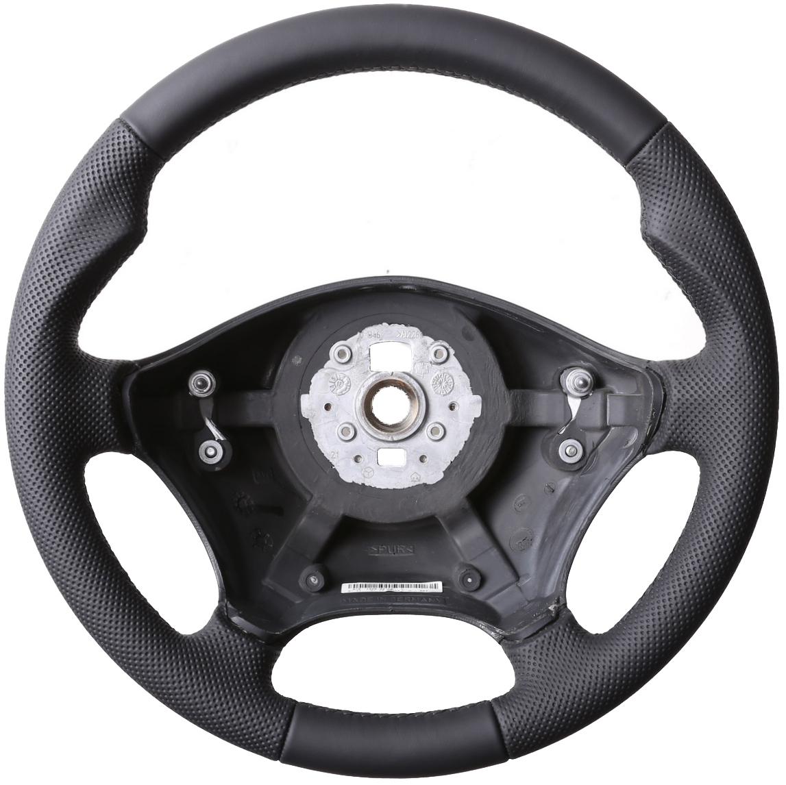 Mercedes Lenkrad W639 Vito Viano W906 Sprinter Daumenauflagen Kombibezug Naht schwarz