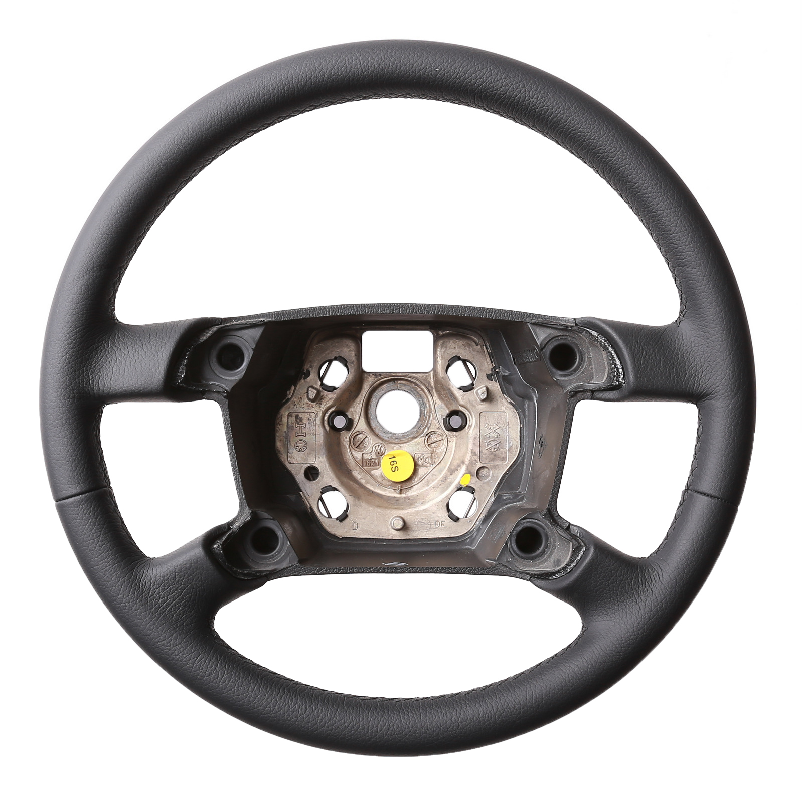 VW Lenkrad T5 Caddy nur genarbt Naht schwarz