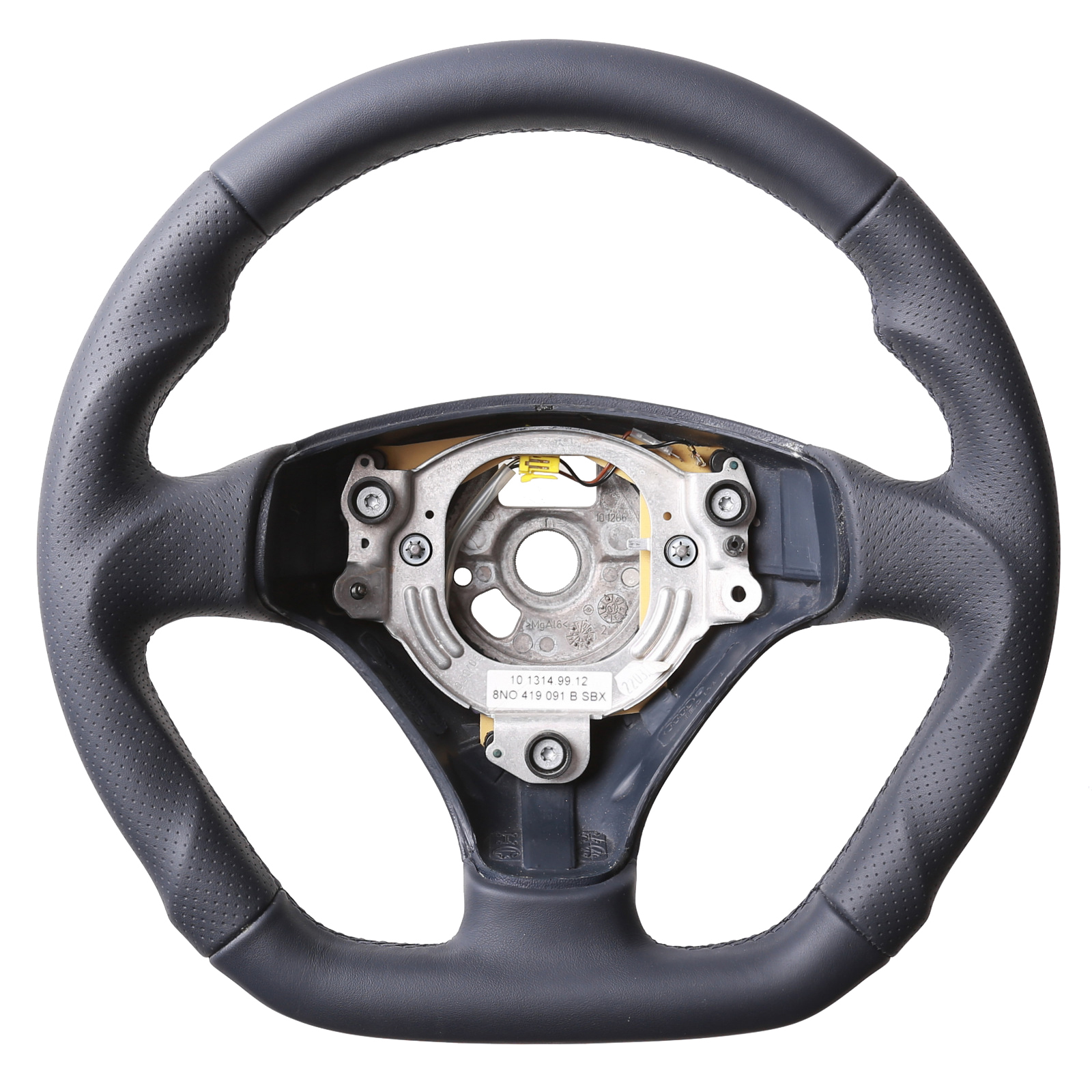 Audi Lenkrad A2 A3 A4 A6 A8 Audi TT Abgeflacht blau Kombibezug Naht blau