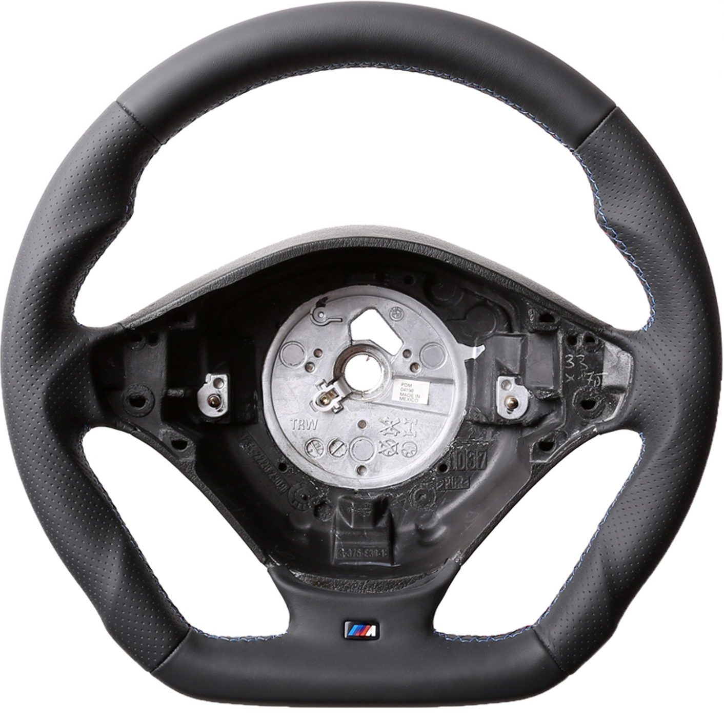 BMW Lenkrad E36 E38 E39 Z3 M-Sport Abgeflacht Kombibezug M-Naht