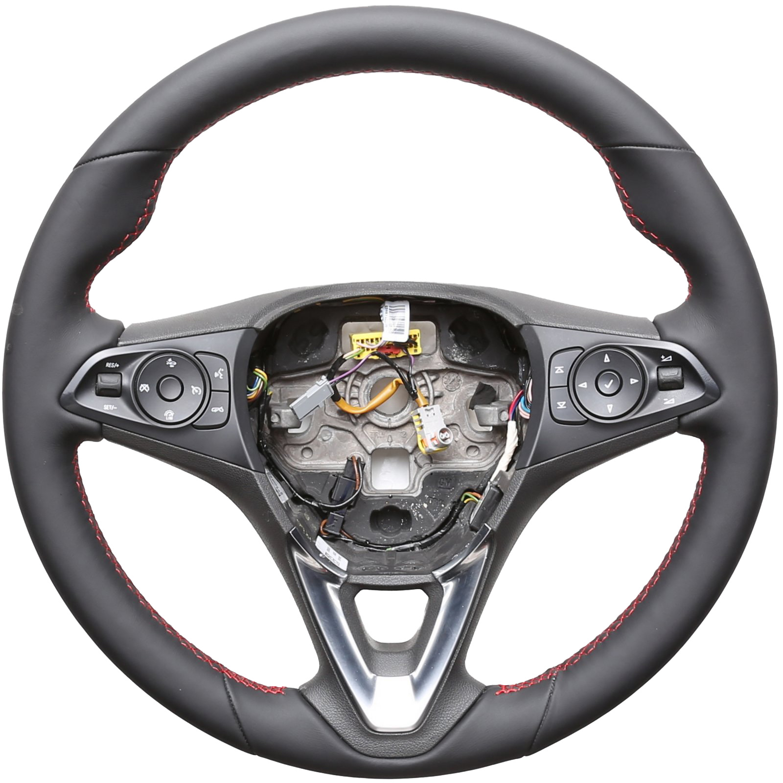 Opel Lenkrad Astra K Corsa E Insignia B Karl Combo Crossland nur Nappa Naht rot