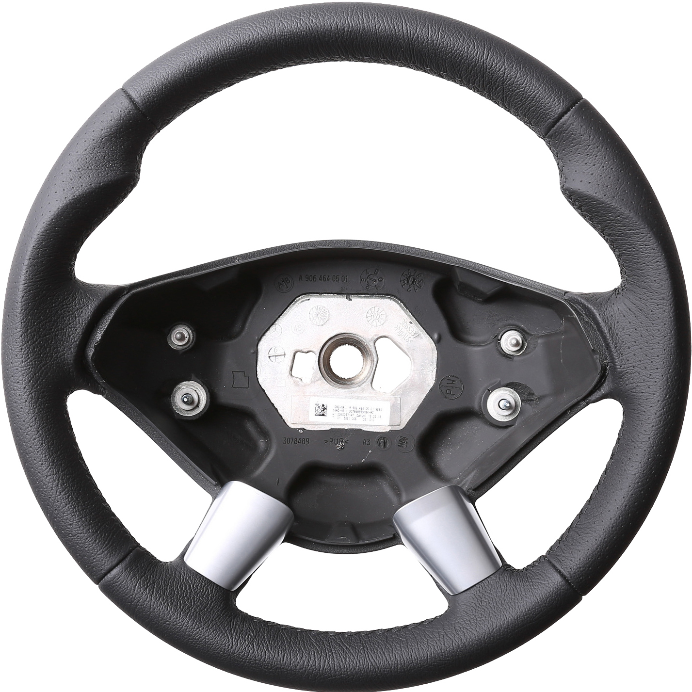 Mercedes Lenkrad W639 Vito Viano W906 Sprinter Facelift Daumenauflagen Kombibezug genarbt