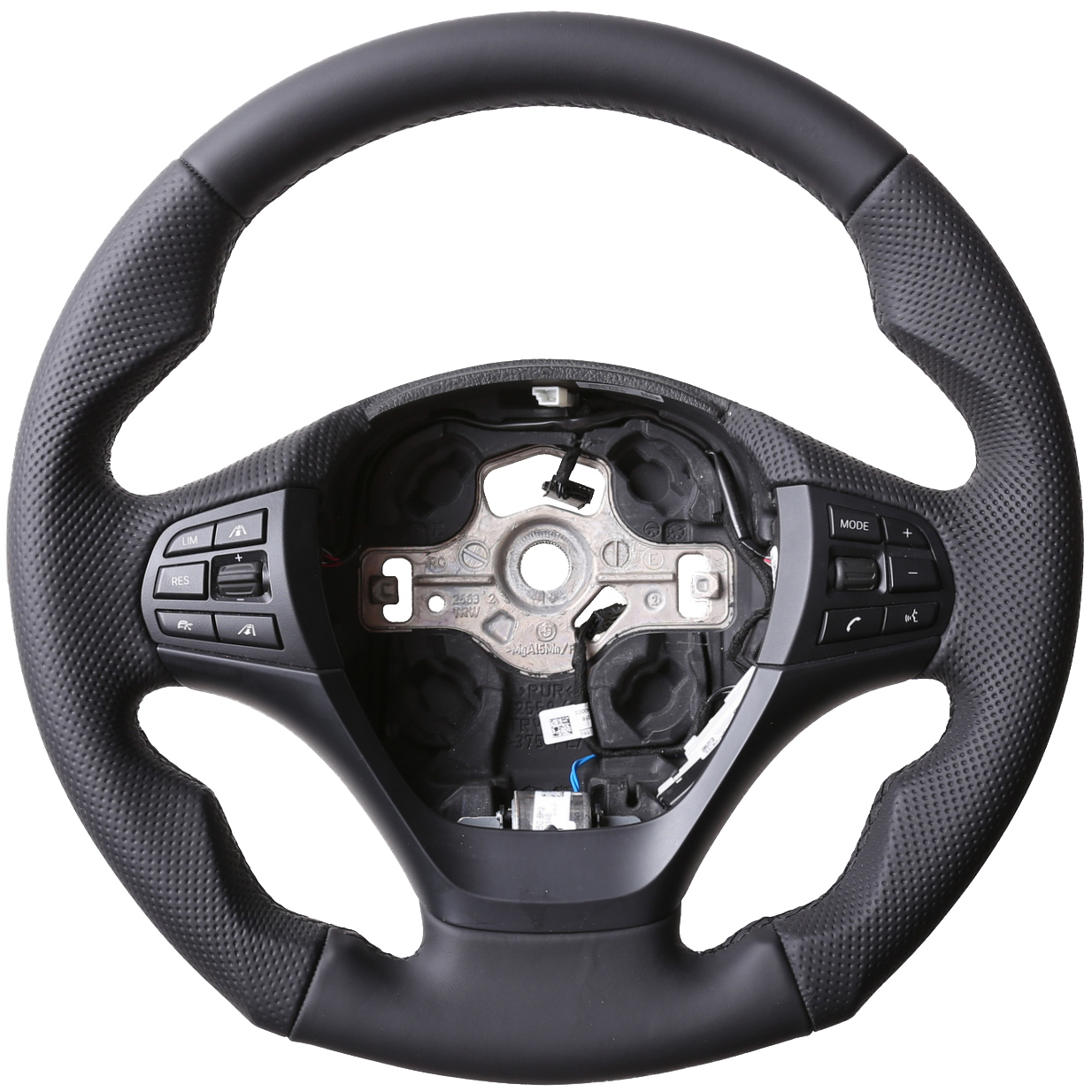 BMW Lenkrad F15 F20 F21 F22 F30 F31 F32 F33 F34 GT Tuning NEU Kombibezug Naht schwarz