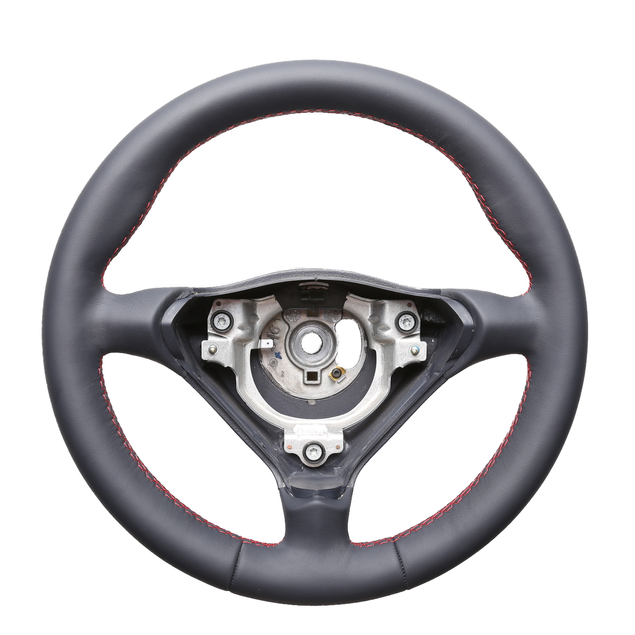Porsche Lenkrad 911 993 996 986 Boxster Sport nur Nappa inkl.Moosgummi Naht rot