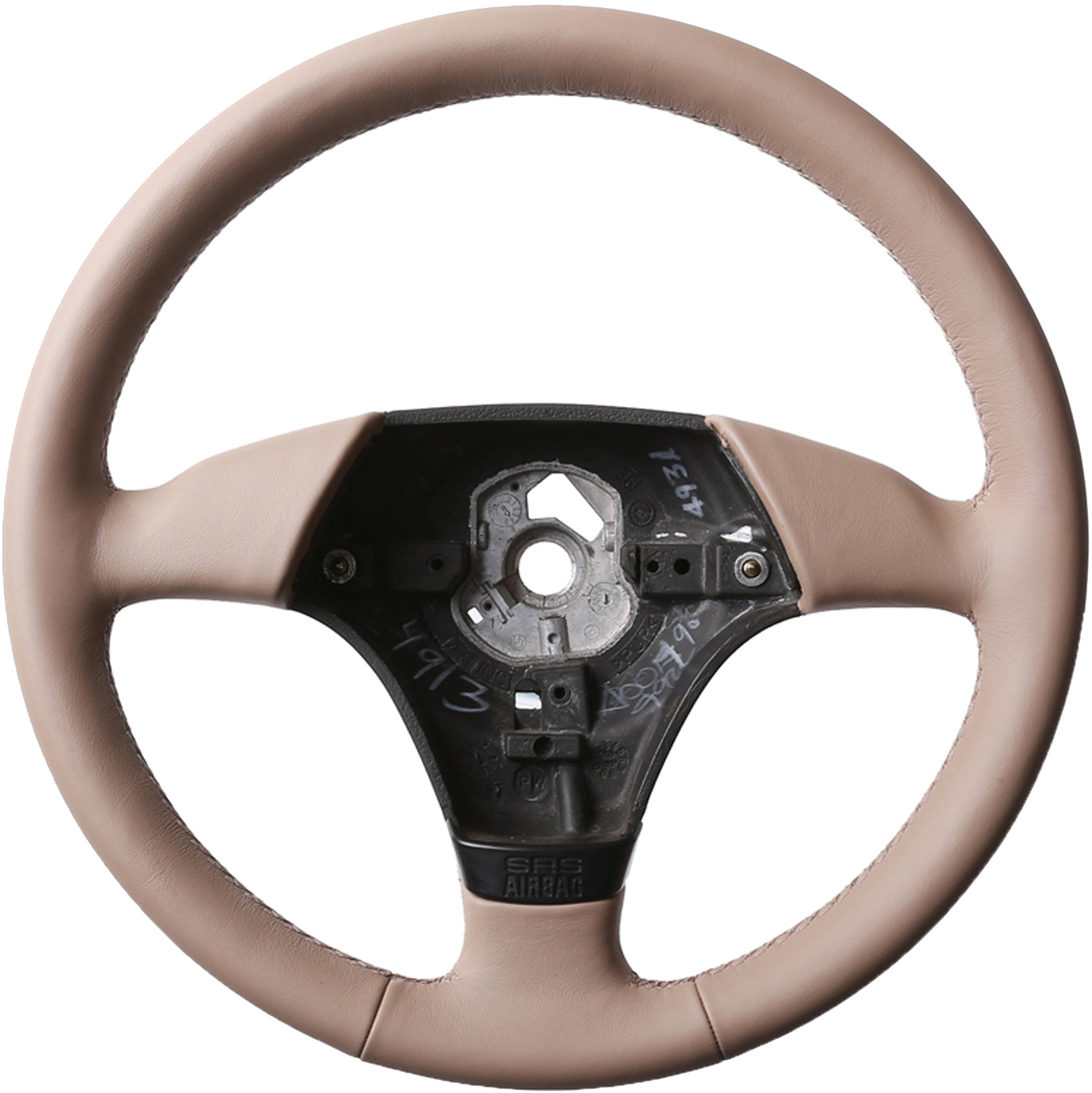 BMW Lenkrad E31 E36 E39 E46 Z3 Sport Klassisch beige nur Nappa Naht beige