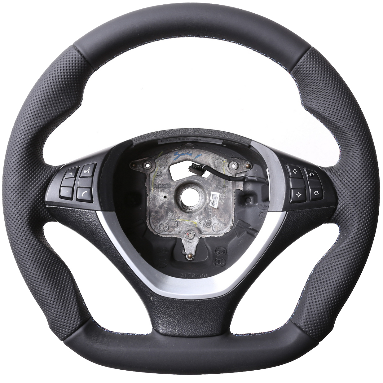 BMW Lenkrad X5 E70 X6 E71 E72 Abgeflacht PLUS Kombibezug M-Naht