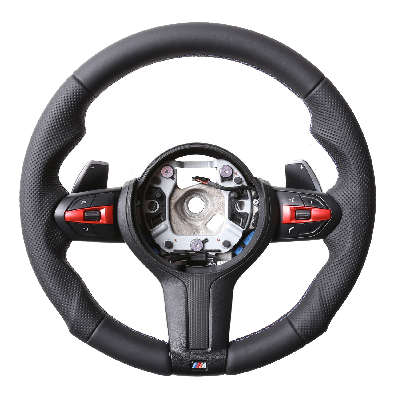 BMW Lenkrad  F01 F02 F07 F10 F11 F12 F13 Tuning Kombibezug M-Naht