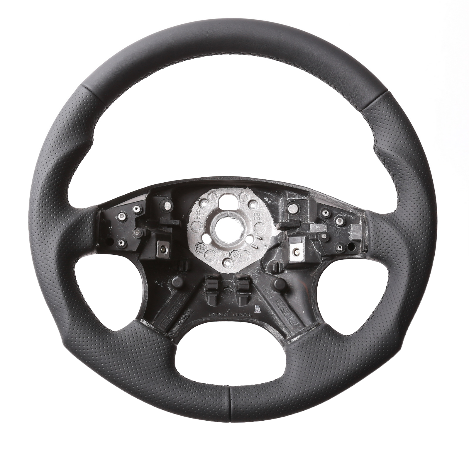 VW Lenkrad Golf 3 Caddy Passat 35i Tuning Kombibezug Naht schwarz