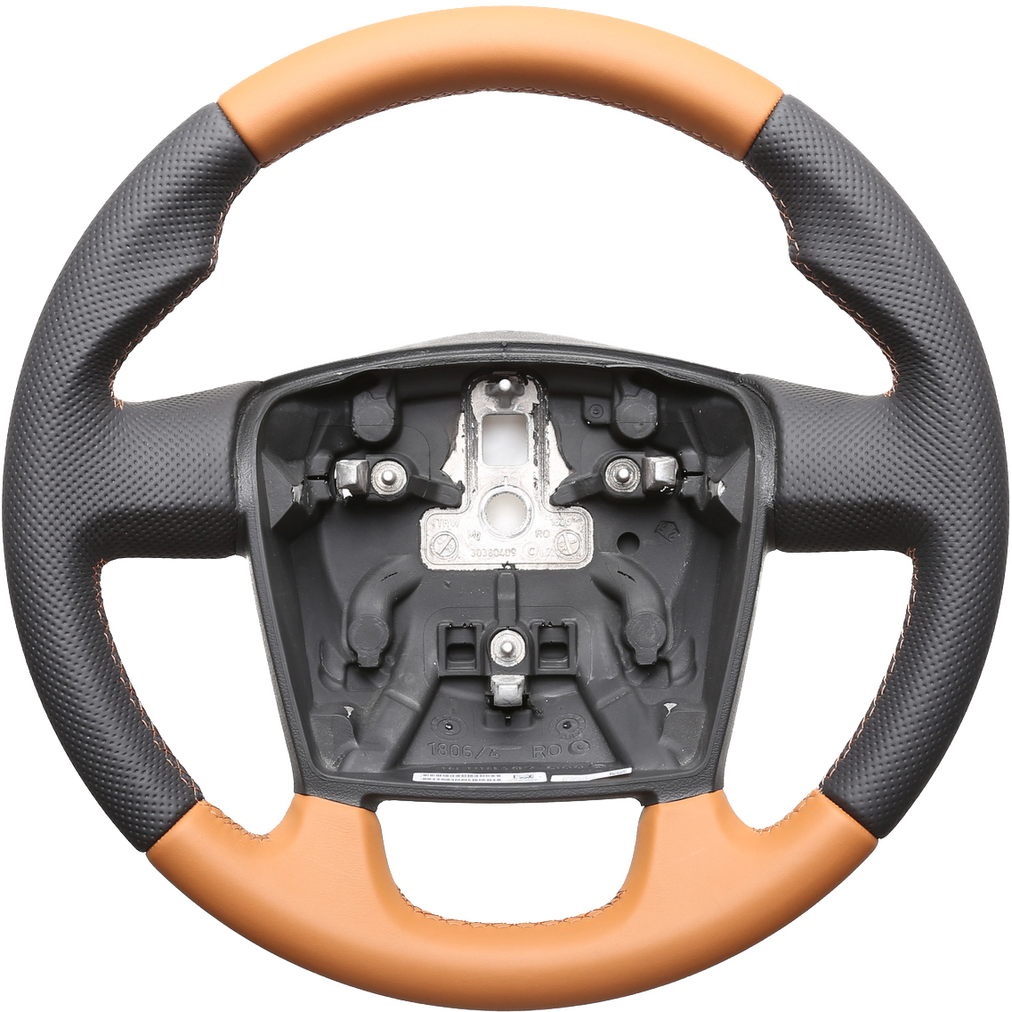 Fiat Ducato Peugeot Boxer Citroen Jumper Daumenauflagen Bicolorbezug braun Naht braun