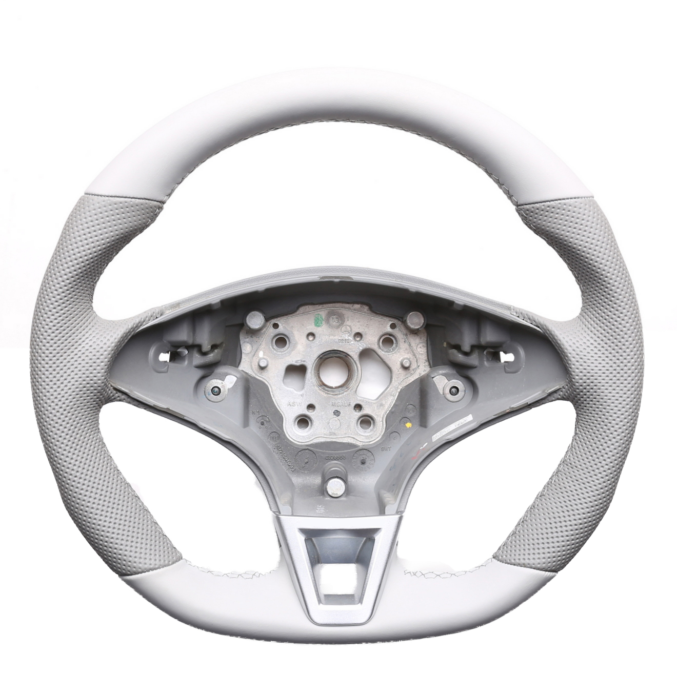 Mercedes Lenkrad AMG SLK 55 SL 63 65 grau Kombibezug