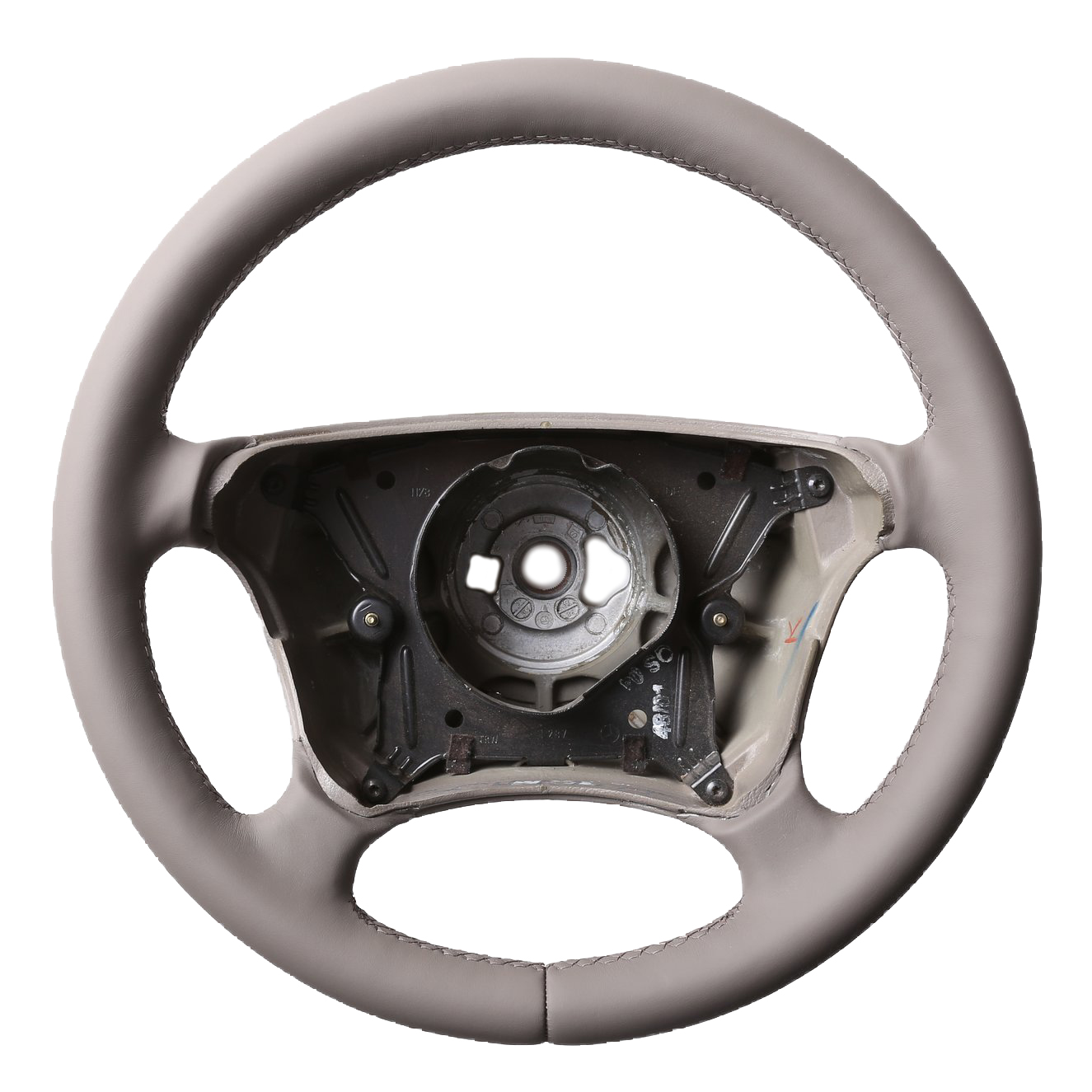 Mercedes Lenkrad W210 E Klasse W208 CLK W215 W220 beige nur Nappa Naht beige