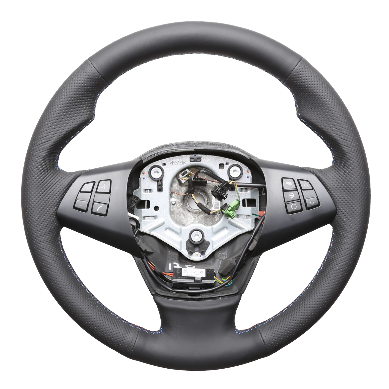 BMW Lenkrad X5 E70 Daumenauflagen Kombibezug M-Naht