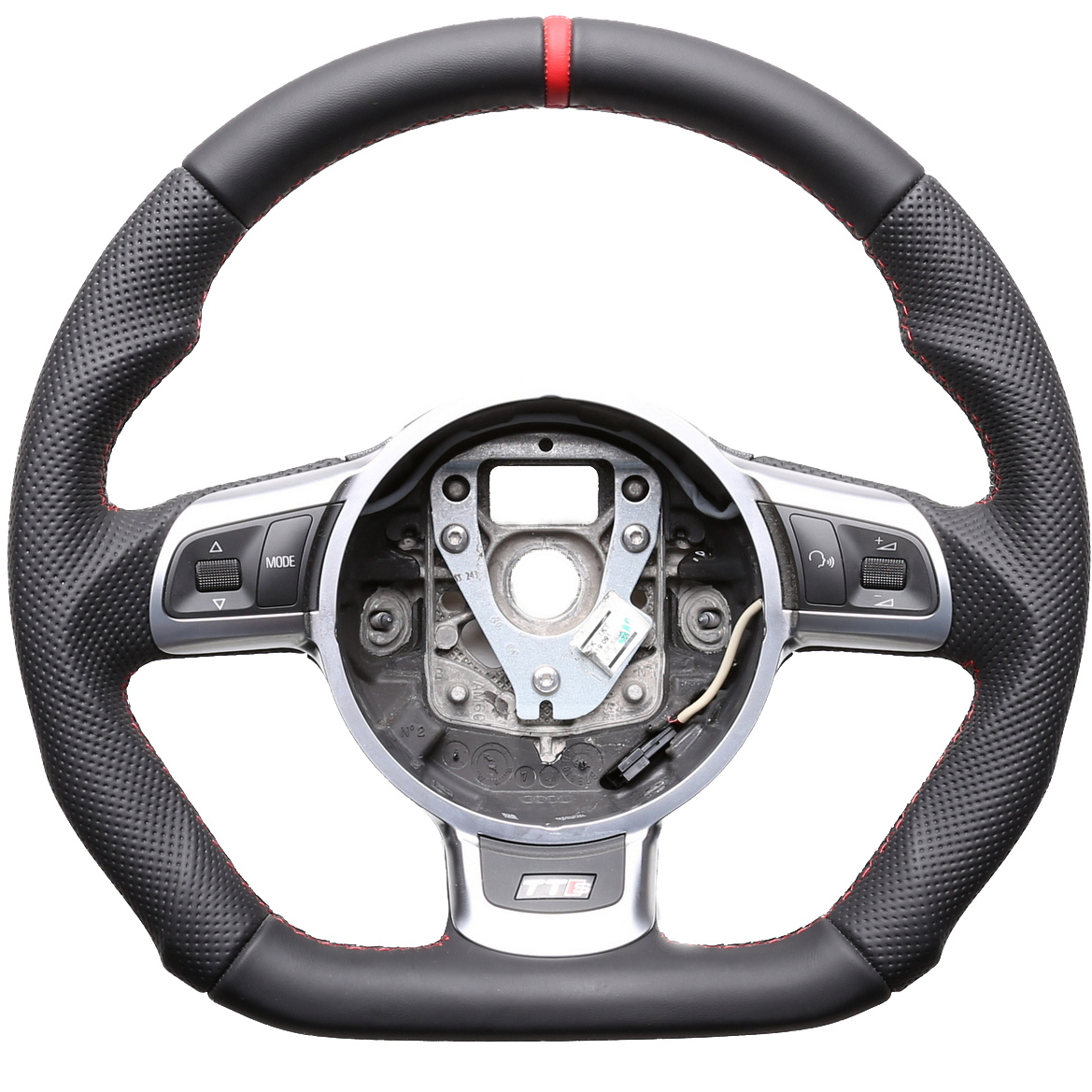 Audi Lenkrad TT TTS TTRS 8J A3 A8 S3 8P R8 RS5 RS6 Abgeflacht Kombibezug 12Uhr Markierung