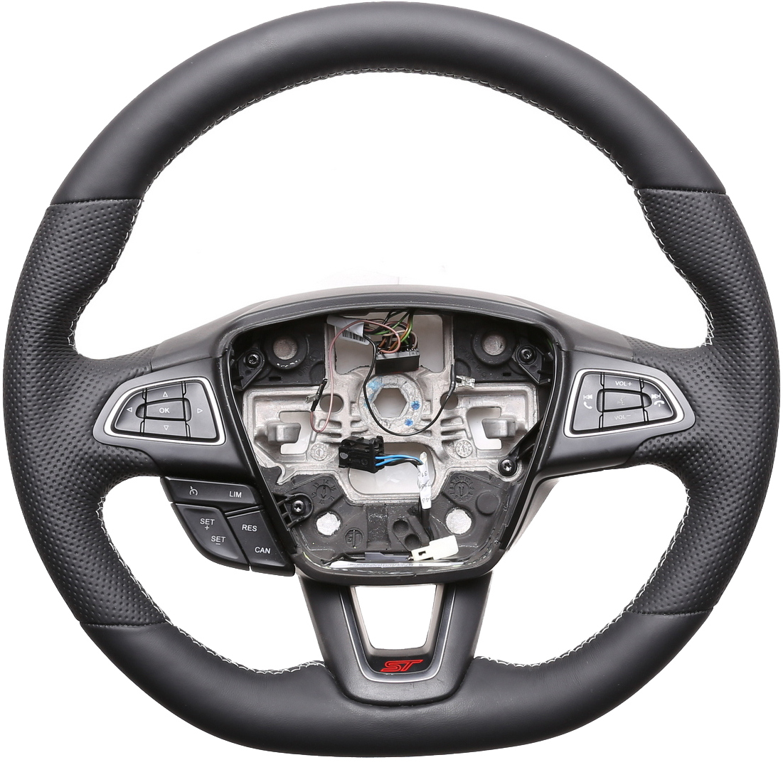 Ford Lenkrad Focus ST EcoSport Escape Grand C-Maxx Kuga Kombibezug Naht silber