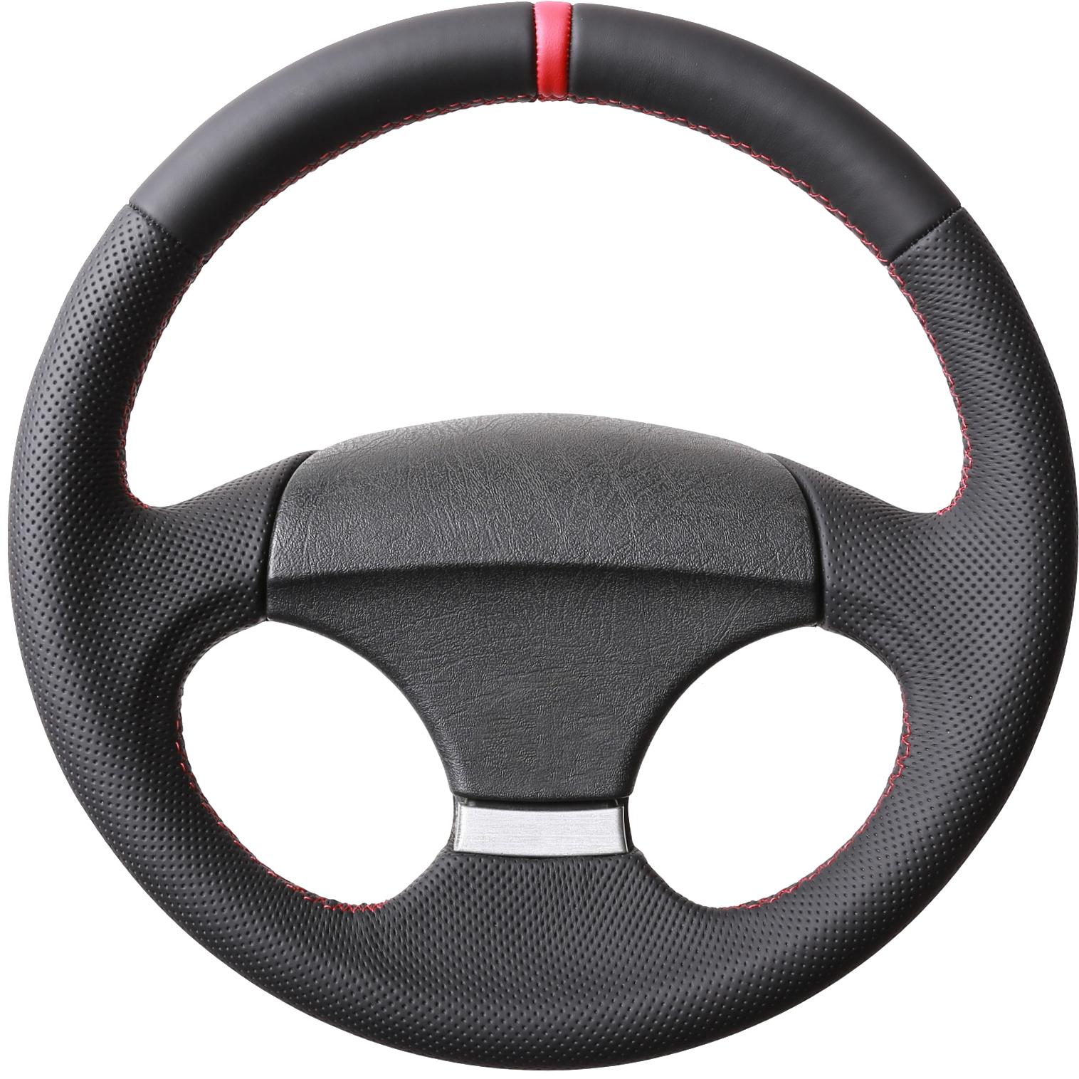 VW Lenkrad Golf 1 Golf 2 12 Uhr Markierung rot Kombibezug Naht rot